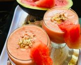A picture of step 2 of Watermelon Milkshake.