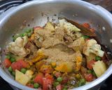 A picture of step 5 of Assamese Style Pearl Barley Khisiri.