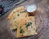 A picture of step 9 of Qeema wale naan.