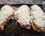 A picture of step 10 of Baked Chicken Parmesan.