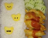 รูปขั้นตอนการทำที่ 5 ของ ข้าวกล่องไก่ทอด (Fried Chicken Lunch Box)