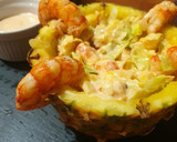 Foto del paso 6 de la receta: Cóctel de gambas en piña