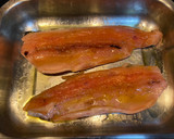 Foto del paso 1 de la receta: Trucha con Jamón al horno