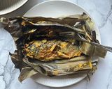 Foto langkah ke 5 dari resep Pepes Ikan Mas Pedas Kemangi.
