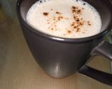 A picture of step 7 of Hand beaten foamy coffee.