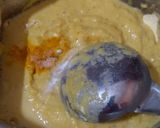 A picture of step 1 of Khandvi.