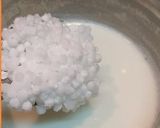 A picture of step 2 of Garlic Custard Apple Sago Fruit Delight.