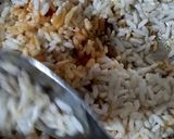 A picture of step 5 of Murmura pulao.