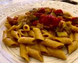 Foto del passaggio 5 della ricetta Pasta al farro alla crema di verdure