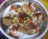 A picture of step 4 of Dahi Vada.