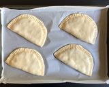 A picture of step 6 of Oven-Baked ‘Chebureki’ Meat Stuffed Pastry.