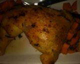A picture of step 4 of Anita's Honey Mustard Chicken And Mixed Veggies.