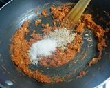 A picture of step 4 of Mirch ka Salan (Spicy Green Pepper Curry).
