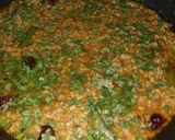 A picture of step 5 of Mash ki daal.