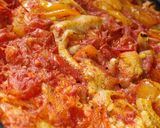 Tepsis lecsós rizses csirkemell recept fázis 8 fotója
