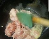 A picture of step 2 of Chicken & veges rolls.
