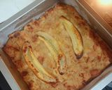 Hình bước làm 5 của món Bánh chuối từ bánh mì cũ