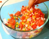 安萱下課後 夏季限定 清爽西瓜莎莎沙拉的食譜步驟5照片