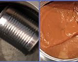 A picture of step 3 of Dulce de leche ice-cream.