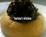 A picture of step 1 of Eba_vegetables sauce.