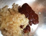 A picture of step 2 of Minch Waala Murgh/ Indian Chilli Chicken. 😙.