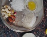 A picture of step 2 of Sama ke chawal ke rice balls in rabdi.
