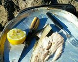 Foto del paso 5 de la receta: Palometa de mar a la parrilla (en la playa)