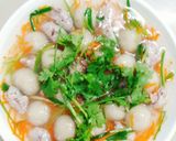 Hình bước làm 3 của món Soup khoai tây viên