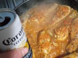 Pollo estilo disco en essen