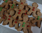 Foto del paso 5 de la receta: Galletitas de jengibre navideñas