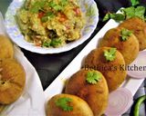 A picture of step 16 of Litti Chokha.