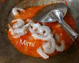 Foto langkah ke 3 dari resep Tumis udang tahu saus tiram.