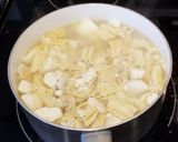 Foto langkah ke 3 dari resep Healthy Soft Tofu Stew(Sup Tahu untuk kesehatan).