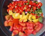 Foto langkah ke 2 dari resep Sambal dabu-dabu asam pedas.