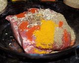 Foto del paso 1 de la receta: Tarta con bondiola de cerdo braseada