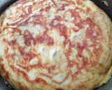 Foto del paso 6 de la receta: Tortilla de boniato y berenjena con Roquefort
