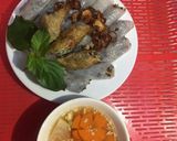 Hình bước làm 1 của món Bánh cuốn hà nội