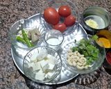 A picture of step 1 of Paneer butter masala.