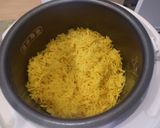A picture of step 3 of Indian Turmeric Basmati Rice (goes great with curry!).