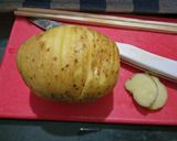 Foto langkah ke 2 dari resep Potato with Cheese Fondue.