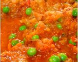 A picture of step 3 of Pav bhaji.