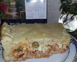 Foto del paso 3 de la receta: MASA DIFERENTE PARA TARTA DE POLLO Y RELLENO PARA LA TARTA