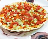 शेजवान मसाला पापड़(Schezwan masala papad recipe in Hindi) रेसिपी चरण 3 फोटो