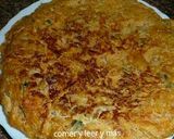 Foto del paso 5 de la receta Tortilla de berberechos y picatostes