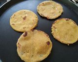 A picture of step 6 of Rajasthani Tikar.