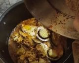 A picture of step 4 of Bhigara aloo baingan.