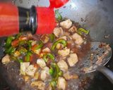 A picture of step 5 of Masala spaghetti.
