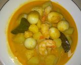 Foto langkah ke 6 dari resep Telur puyuh + kentang + udang bumbu ala kadar nya 😌.