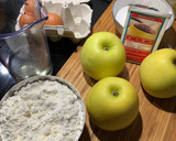 Foto del paso 1 de la receta: Bizcocho de manzana fácil y jugoso