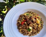 Foto langkah ke 4 dari resep Nasi Goreng Bumbu Rawon.